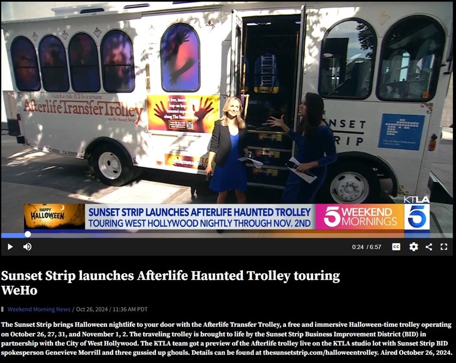 los angeles tour trolley